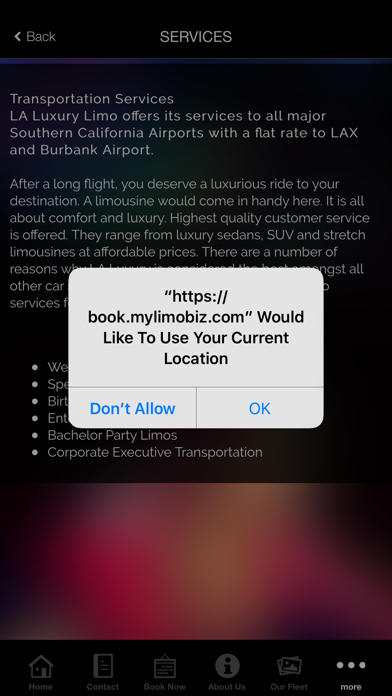 LA Luxury Limo screenshot 4