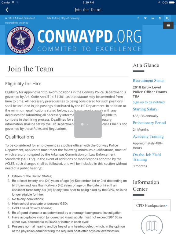 Screenshot #6 pour Conway Arkansas Police