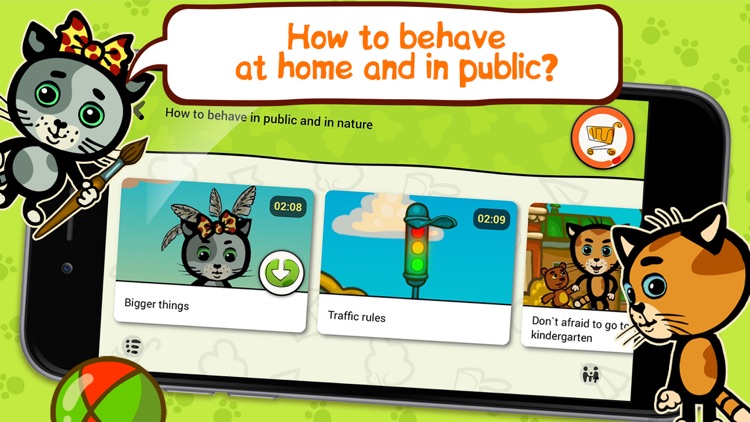 Three Kittens: Cartoons screenshot-3