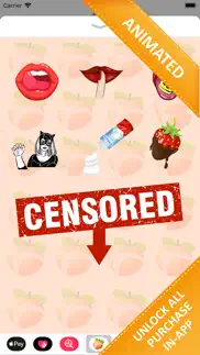 animated dirty emojis stickers iphone screenshot 3