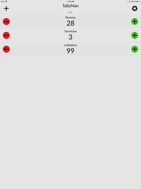 Tally Manager
