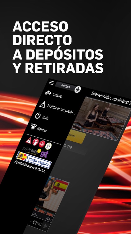 Betfair. Casino en Directo