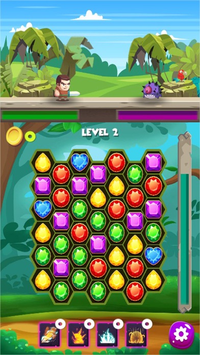 Hero Blaster : Jewel Match 3 screenshot 2