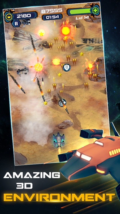 3D Sky Force : Space Shooter screenshot-4