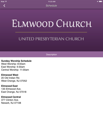 Elmwood United Presbyterian NJ screenshot 4