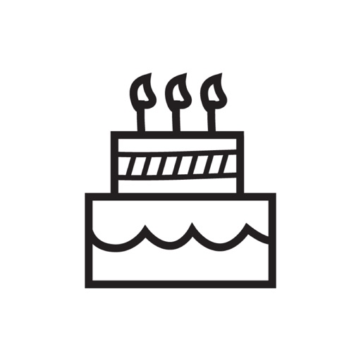 Minimal Birthday Doodles icon