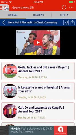 Game screenshot 24h News for Arsenal hack