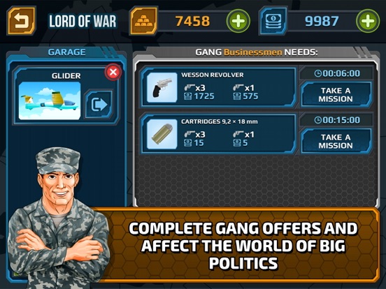 The Lord of War iPad app afbeelding 3