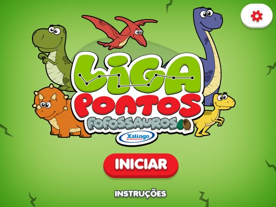 Liga Pontos - Fofossauros iPad screenshot