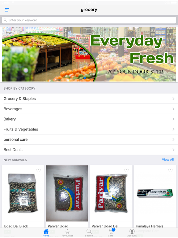 Screenshot #4 pour Oho Grocery App