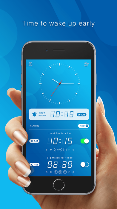 Screenshot #1 pour Alarm clock - Smart challenges