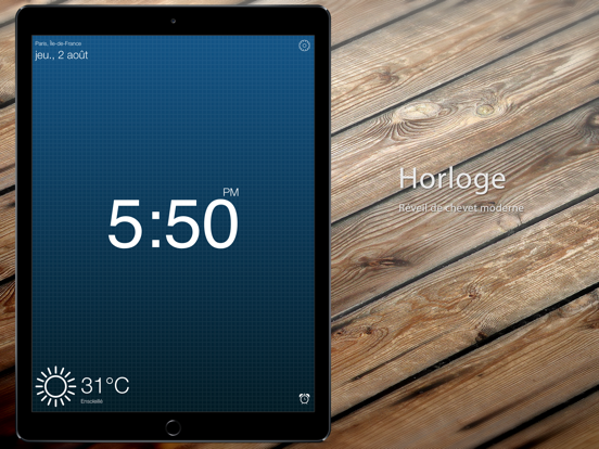 Screenshot #4 pour Horloge - Alarme & Météo