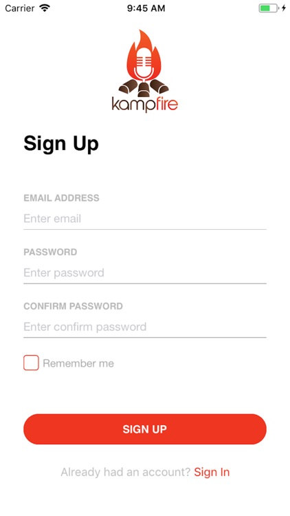 kampfire - Share a Story