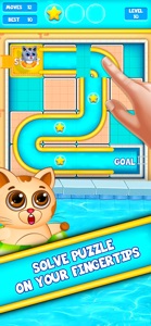Kitty Pool Slide Fun screenshot #4 for iPhone