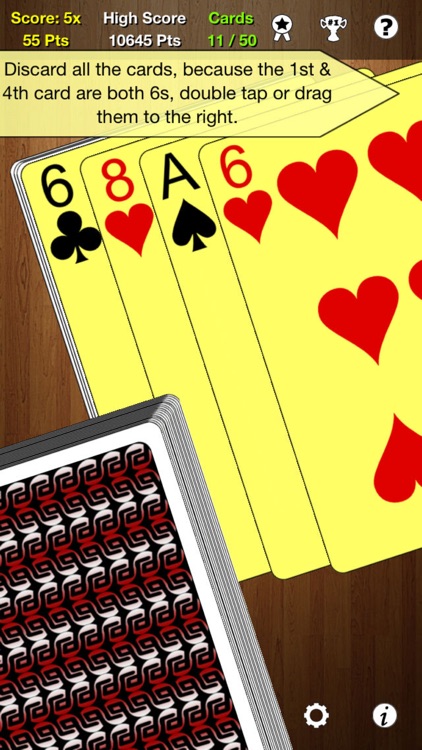 One Handed Solitaire