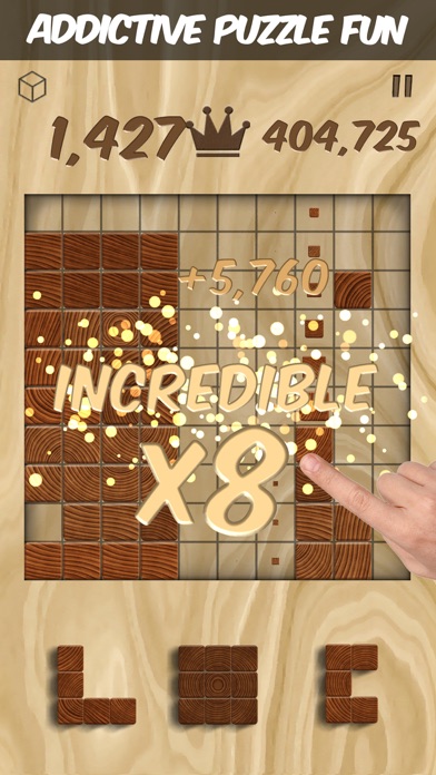 Woodblox - Wood Block Puzzleのおすすめ画像4