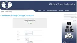 Chess Elo Calculator screenshot 2