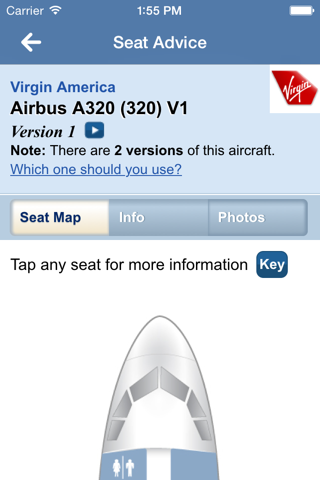 SeatGuru screenshot 2