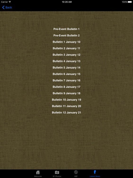 Summer Festival of Bridge HR