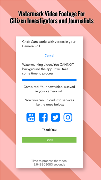 Screenshot #1 pour Crisis Cam