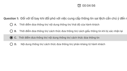 Screenshot #3 pour VNAC 365 Practice & Test