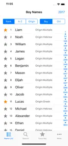 Easy Baby Names+ screenshot #2 for iPhone
