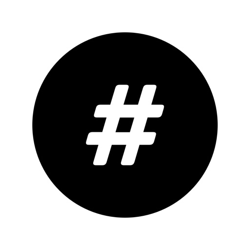 Hashtag Key iOS App