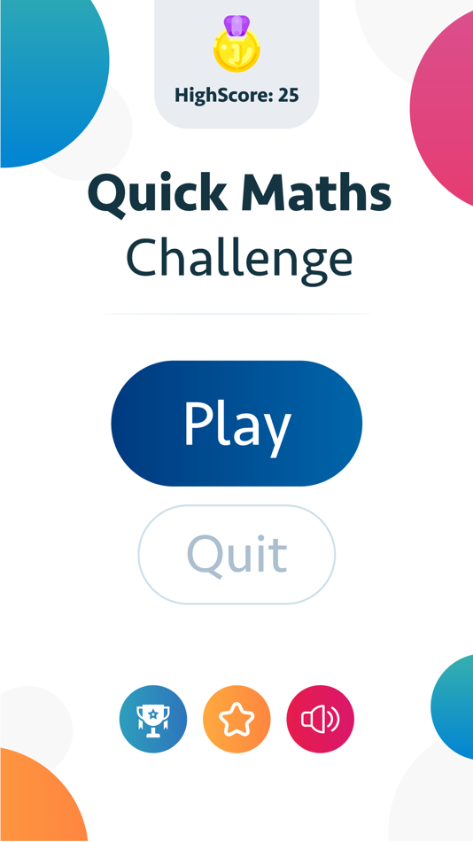 #1. Quick Math - Brain Challenge (iOS) 由: Mehmet rasit Arisu