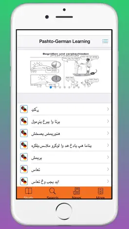 Game screenshot Pashto-German Learning App mod apk