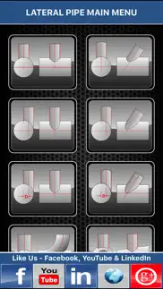 lateral pipe calculator iphone screenshot 1