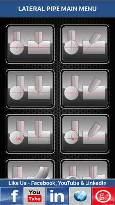 Lateral Pipe Calculator screenshot 1