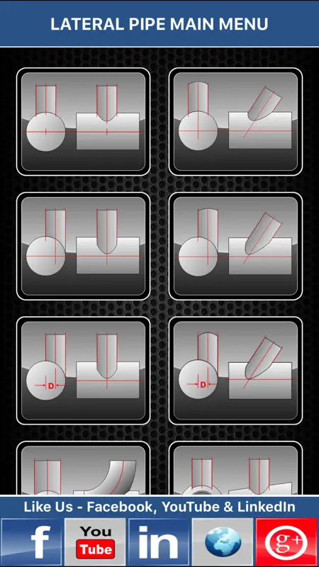 Lateral Pipe Calculator screenshot 1 of 5