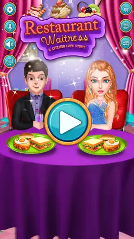 Game screenshot Restaurant Waitress a Kitchen Love Story mod apk
