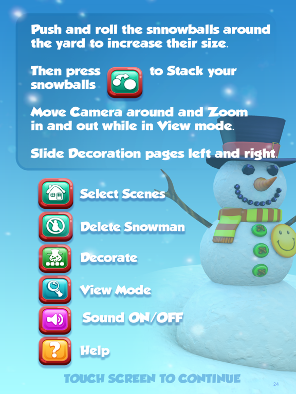 Snowman 3Dのおすすめ画像1