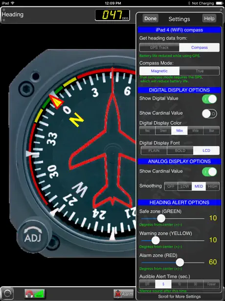 Aircraft Heading