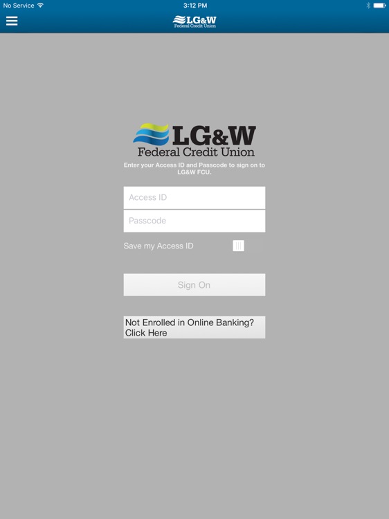 LGWFCU for iPad
