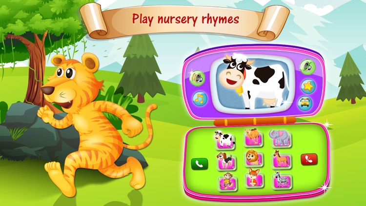 Baby phone toy - kids learning game