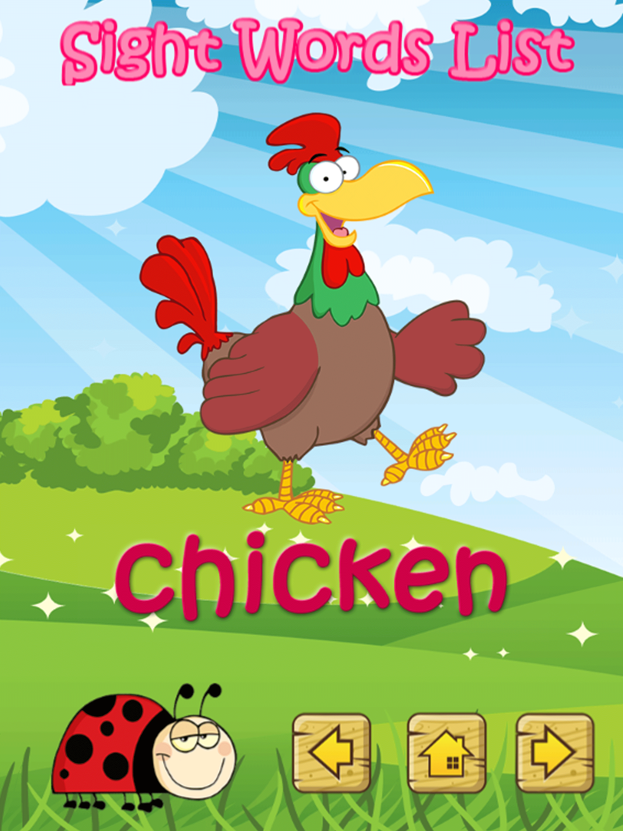 First Reading Sight Word Games