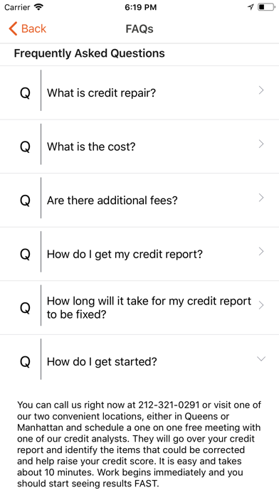 Credit Repair Letters iPhone screenshot 5 - Finance app