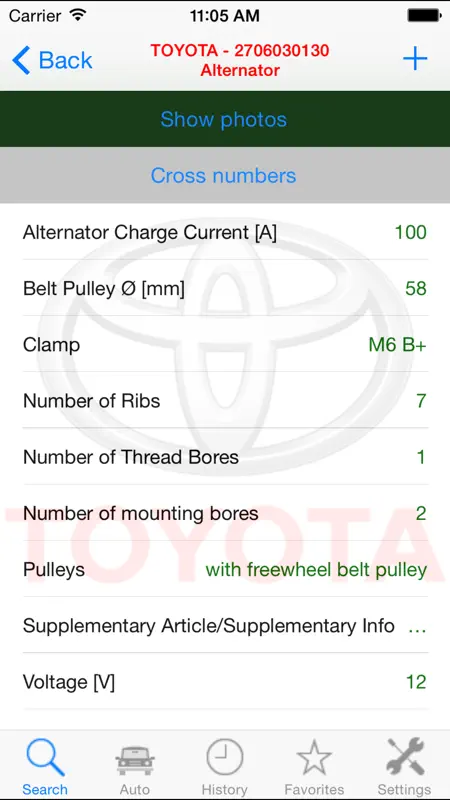 Autoparts for Toyota screenshot 5 of 5