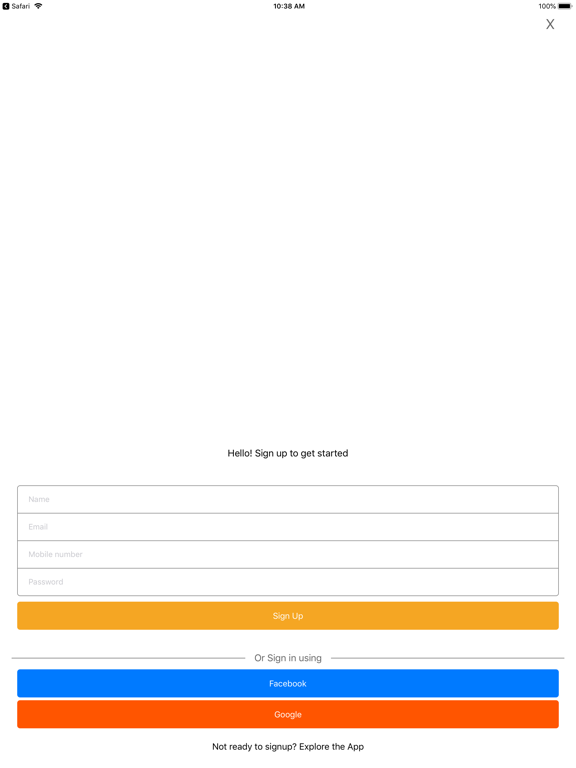 21Frames iPad screenshot 10 - Shopping app