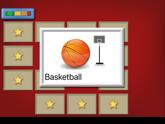 Preschool Memory Match iPad screenshot