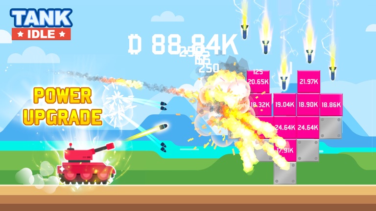 【图】Idle Tank vs. Blocks(截图1) 【图】Idle Tank vs. Blocks(截图1)