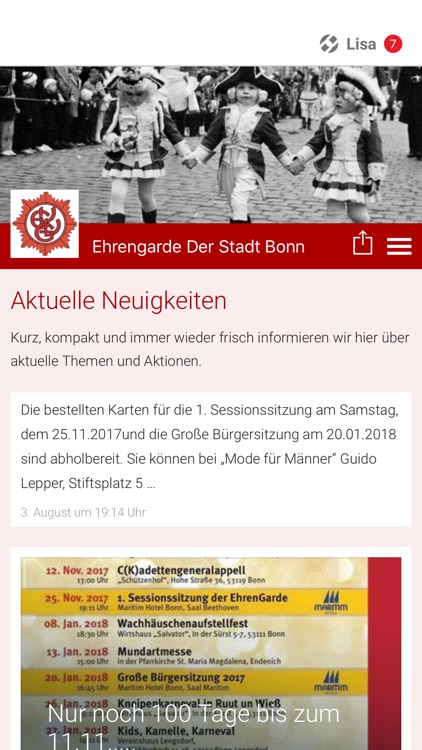 Ehrengarde Der Stadt Bonn