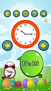 Math Telling Time Flashcards screenshot #1 for iPhone