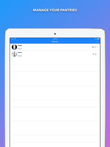 iPantry - Shopping List