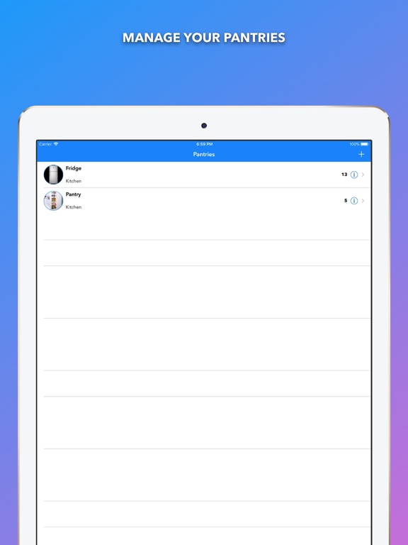 Screenshot #5 pour iPantry - Shopping List