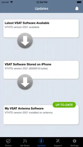 Game screenshot KVH mini-VSAT Broadband apk