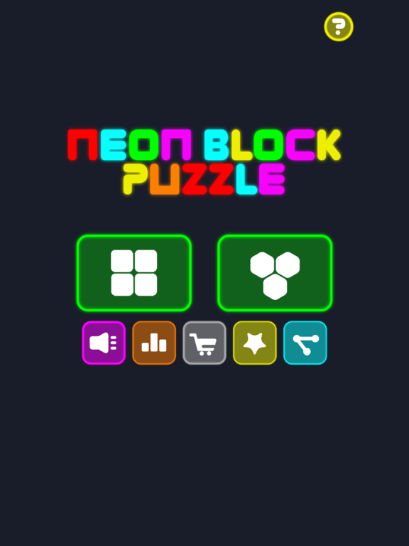 Screenshot #4 pour Neon Block Puzzle : Fill Board