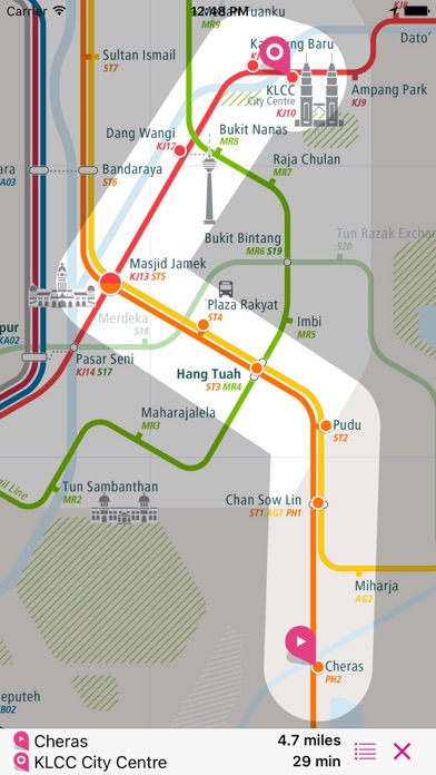 Screenshot #3 pour Manila Rail Map Lite